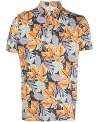 Altea Tropical Print Cotton Shirt