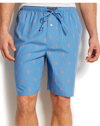 Polo Ralph Lauren Allover Pony Pajama Shorts, $32 | Macy's | Lookastic