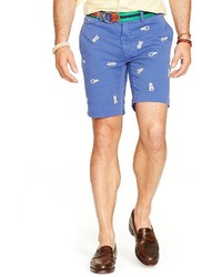 Polo Ralph Lauren Embroidered Chino Shorts Classic Fit