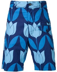 Engineered Garments Tulip Print Cargo Shorts