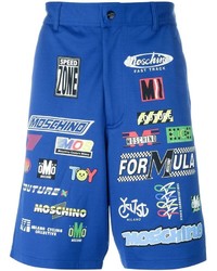 Moschino Racing Print Shorts