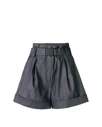 N°21 N21 High Waisted Denim Shorts