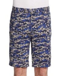 Gant Ocean Print Cotton Shorts