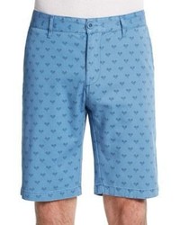 Saks Fifth Avenue RED Racquet Print Cotton Shorts