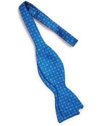 Salvatore Ferragamo Gancini Print Silk Bow Tie