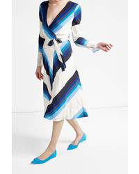 Diane von Furstenberg Printed Silk Dress