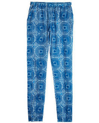 Lemlem Printed Cotton Pants With Silk