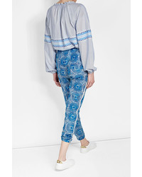 Lemlem Printed Cotton Pants With Silk