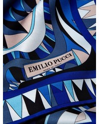 Emilio Pucci Niki Print Silk Twill Scarf