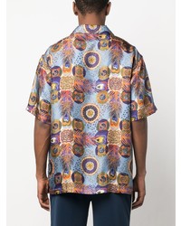 BLUEMARBLE Printed Silk Shirt
