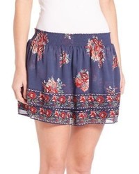 Joie Turnley Hacienda Floral Printed Skirt