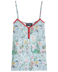 The Kooples Printed Silk Camisole