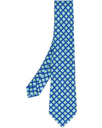 Kiton Diamond Print Tie