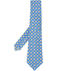 Kiton Printed Pattern Tie