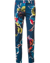 Trina Turk Abstract Print Tailored Trousers