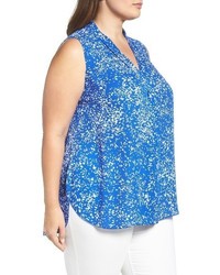 Vince Camuto Plus Size Print Shell