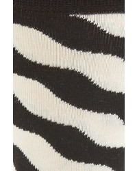 Happy Socks Wave Graphic Cotton Blend Socks
