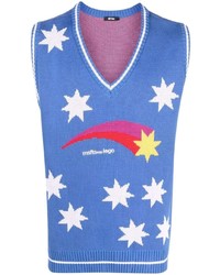 MSFTSrep Knitted Star Pattern Vest