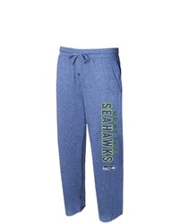 CONCEPTS SPORT College Navy Seattle Seahawks Quest Knit Lounge Pants