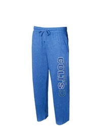CONCEPTS SPORT Heather Royal Indianapolis Colts Quest Knit Lounge Pants At Nordstrom