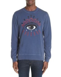 Kenzo Bleached Eye Embroidered Sweatshirt