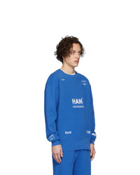 Han Kjobenhavn Blue Bulky Crew Sweatshirt