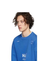 Han Kjobenhavn Blue Bulky Crew Sweatshirt