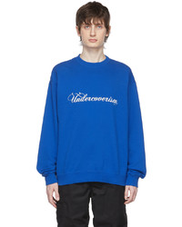 Undercoverism Blue Cotton Sweatshirt