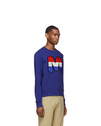 Moncler Blue Logo Sweatshirt
