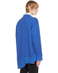 Undercoverism Blue Printed Sweatshirt