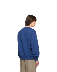 Rassvet Blue Reflective Logo Sweatshirt