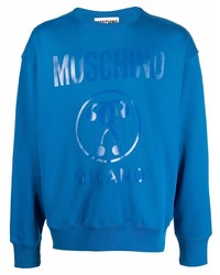 Moschino Logo Embossed Sweatshirt