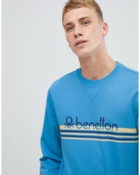 United Colors of Benetton Logo Sweatshirt With Vintage Print