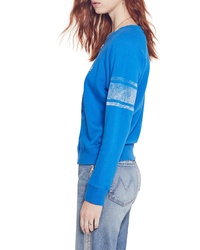 MOTHE R The Square Destroyed Graphic Pullover Sweatshirt