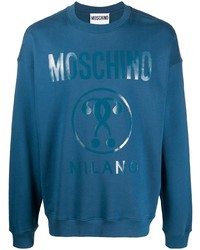 Moschino Tonal Logo Print Sweatshirt