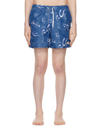 Bather Blue Printed Swim Shorts