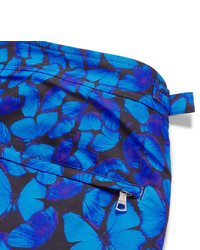 Orlebar Brown Bulldog Butterfly Print Mid Length Swim Shorts