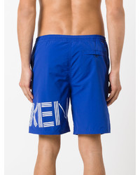 Kenzo Logo Print Swim Shorts
