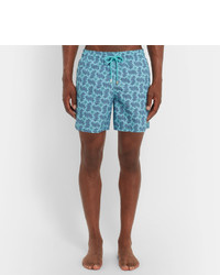 Vilebrequin Moorea Slim Fit Short Length Printed Swim Shorts