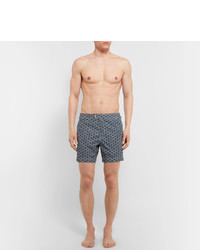 Tom Ford Slim Fit Mid Length Printed Swim Shorts