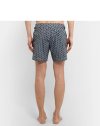 Tom Ford Slim Fit Mid Length Printed Swim Shorts