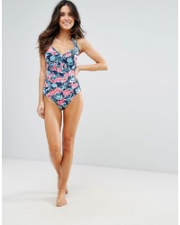 Seafolly Vintage Blue Printed Swimsuit