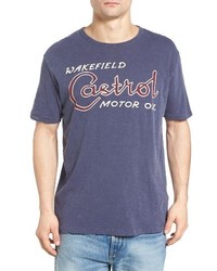 Lucky Brand Castrol Oil Graphic T Shirt