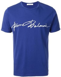 Pierre Balmain Signature Print T Shirt