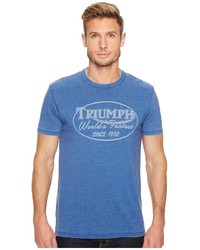 Lucky Brand Worlds Finest Triumph Graphic Tee T Shirt