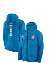 Nike Blue Team Usa Medal Stand Full Zip Jacket At Nordstrom