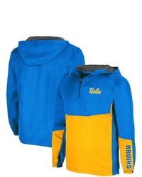 Colosseum Blue Ucla Bruins Freeway Theory Quarter Zip Anorak Hoodie At Nordstrom