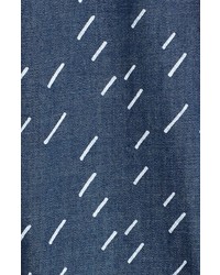 Altru Foundry Rain Print Chambray Jacket