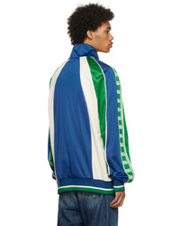 Dolce & Gabbana Blue Polyester Jacket