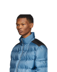 Prada Blue Down Nylon Jacket